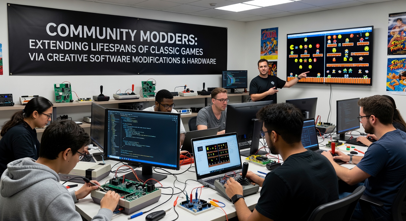 Hardware adaptations and custom FPGA boards used to revive classic gaming consoles